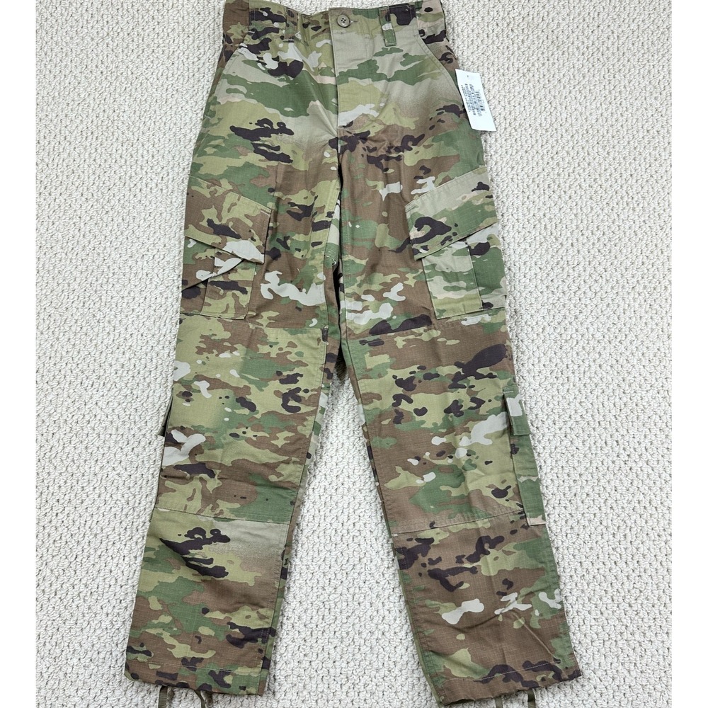 Military Pants Size X-Small Short US Army Combat Uniform Trousers Multicam Cargo